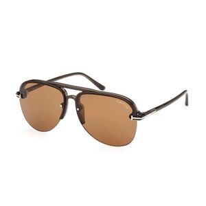 New Authentic Tom Ford Terry FT1004/S 51E Aviator Sunglasses